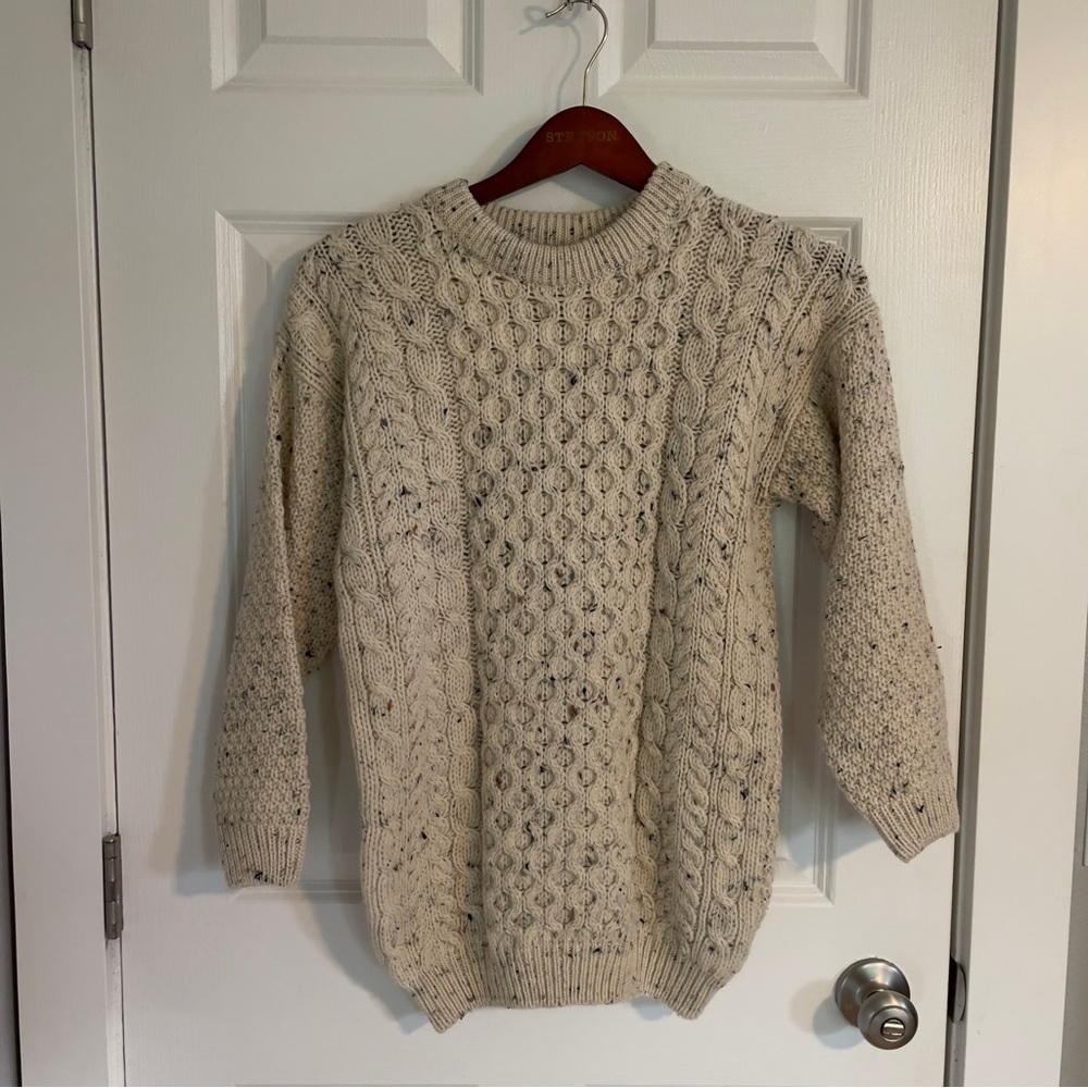 Highland Home Industries Fisherman Knit Sweater